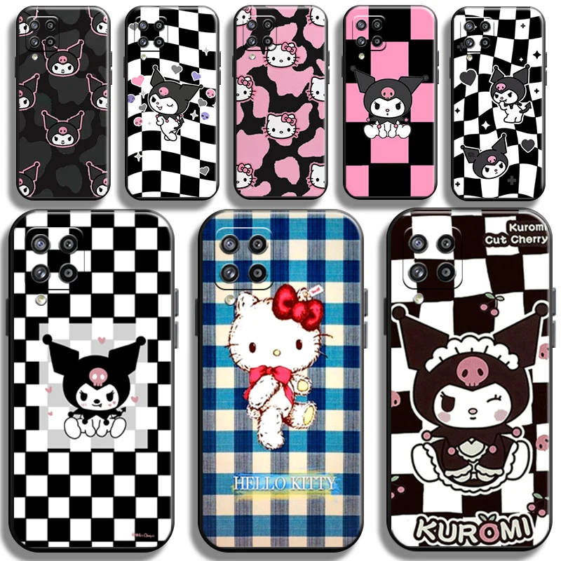 Cute Kuromi Kitty Kuromi Phone Case For Samsung Galaxy A22 A22 5G Liquid Silicon Carcasa Black TPU Cover Back Coque Cases
Cute Kuromi Kitty Kuromi Phone Case For Samsung Galaxy A22 A22 5G Liquid Silicon Carcasa Black TPU Cover Back Coque Cases