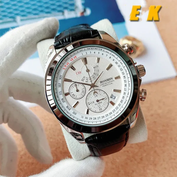 New fashion business luxury brand watch multi-function alloy case timing code watch belt calendar AAA clock from Seiko
New fashion business luxury brand watch multi-function alloy case timing code watch belt calendar AAA clock from Seiko