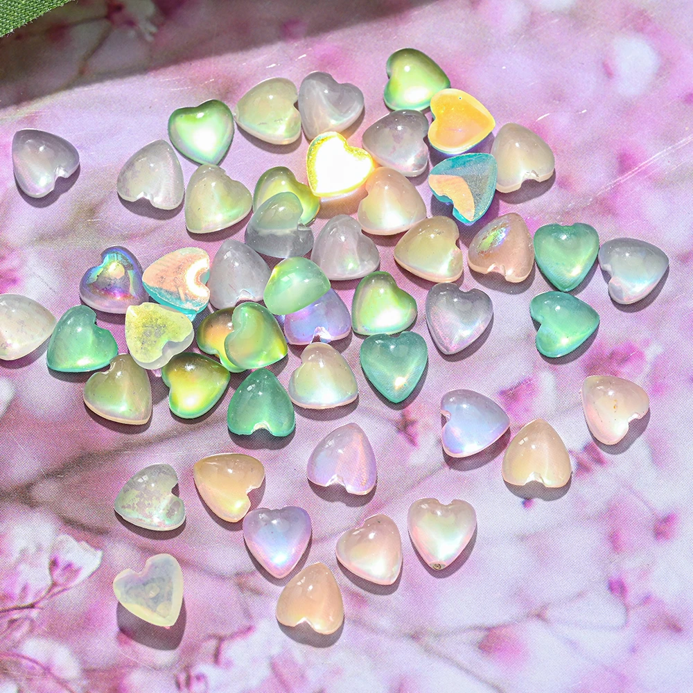 100pcs Mini Heart Flat Back Nail Rhinestone 6*6mm Shiny Heart Crystals Nail Art Charms Stones Kawaii Manicure Decoration
100pcs Mini Heart Flat Back Nail Rhinestone 6*6mm Shiny Heart Crystals Nail Art Charms Stones Kawaii Manicure Decoration