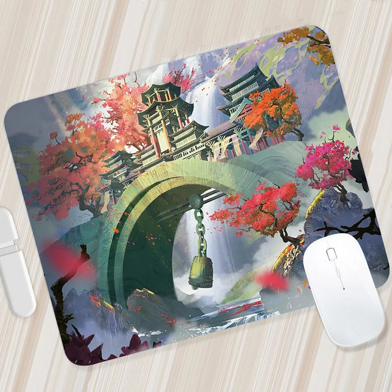 

Mause Pad Fairy Tale World Mousepad Company Gaming Laptop Pc Gamer Girl Computer Accessories Desk Mat Game Mats Mouse Anime Cute