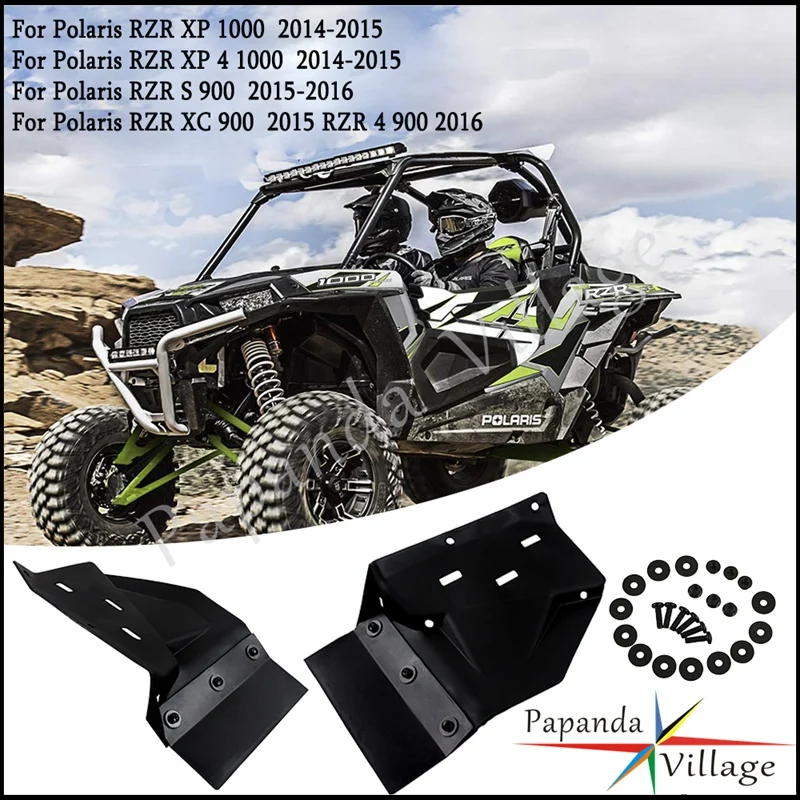 

Front Mud Flaps Guards For 214-16 Polaris RZR XP/4 1000 S 900 Turbo Accessories Extended Muddy Flap Guard Fenders Flares 2879938