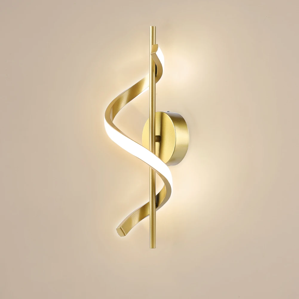Simple Spiral LED Wall Lamp AC220V 22W Indoor Lighting Home Bedroom Bedside Lamp Balcony Aisle Corridor Light Decoration
Simple Spiral LED Wall Lamp AC220V 22W Indoor Lighting Home Bedroom Bedside Lamp Balcony Aisle Corridor Light Decoration
