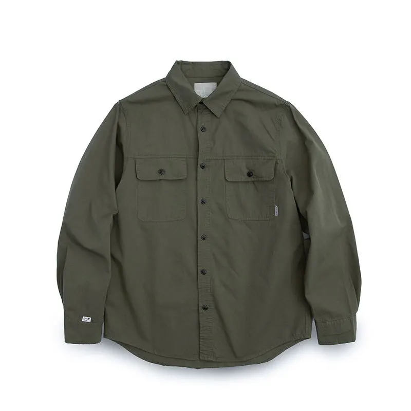 Men Clothing 2022 Spring Retro Loose Casual Embroidered Standard Tooling Shirt Japanese Basic Lapel Long Sleeves Men Shirt
Men Clothing 2022 Spring Retro Loose Casual Embroidered Standard Tooling Shirt Japanese Basic Lapel Long Sleeves Men Shirt