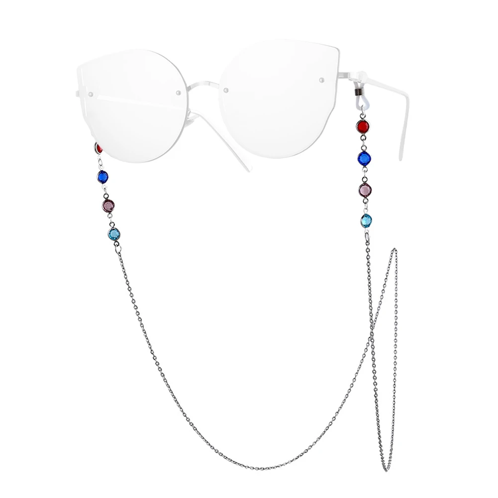 75cm Daily Colorful Fashion Alloy Long Accessories Reading Decorative Artificial Crystal Beads Gift Glasses Chain Necklace
75cm Daily Colorful Fashion Alloy Long Accessories Reading Decorative Artificial Crystal Beads Gift Glasses Chain Necklace