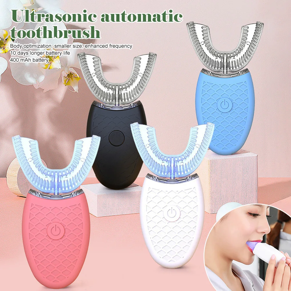 Automatic U-Shaped Toothbrush For Teeth Whitening 360° Deep Cleansing Electric Toothbrush For Kids Adults Oral Care
Automatic U-Shaped Toothbrush For Teeth Whitening 360° Deep Cleansing Electric Toothbrush For Kids Adults Oral Care