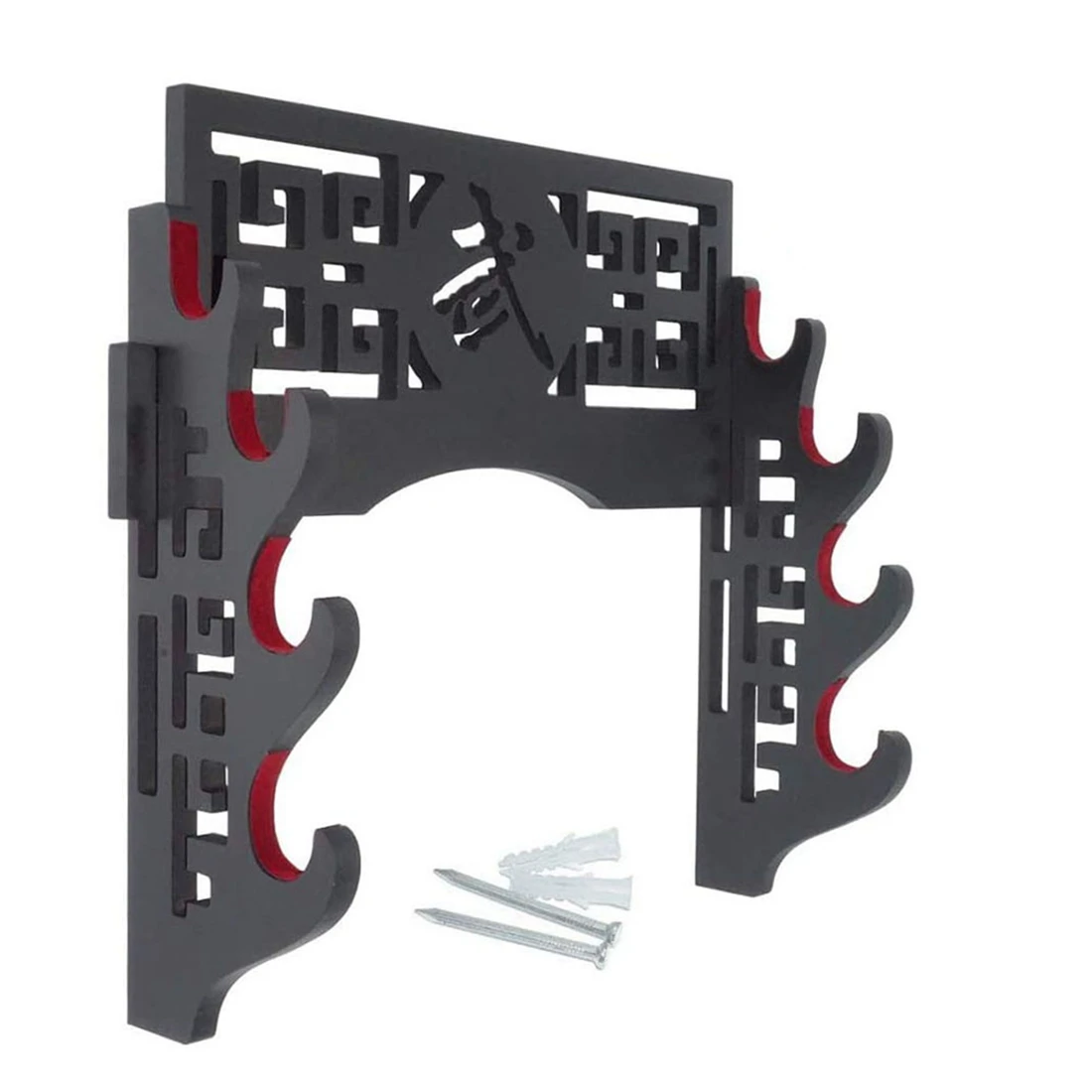 Sword Holder Wall Mount Sword Stand Japanese Samurai Sword Display Rack Hanger and Standard Swords - 4-Tier
Sword Holder Wall Mount Sword Stand Japanese Samurai Sword Display Rack Hanger and Standard Swords - 4-Tier