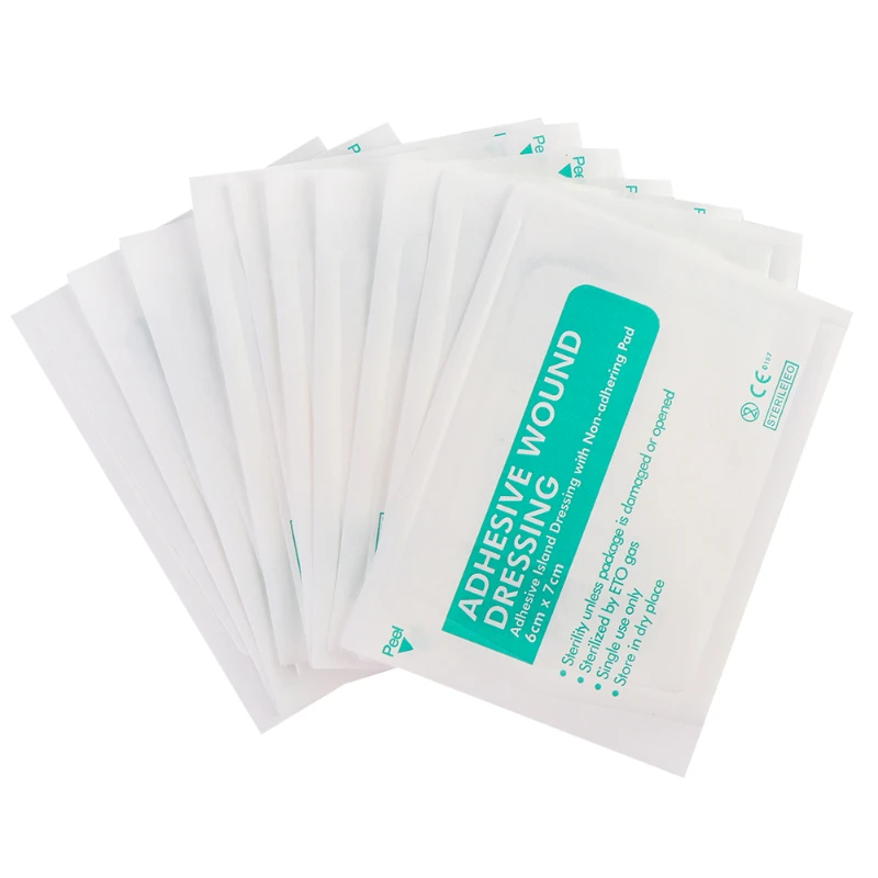 10Pcs 6x10cm Breathable Self-adhesive Wound Dressing Band Aid Bandage Large Wound First Aid Wound Hemostasis First Aid Kit
10Pcs 6x10cm Breathable Self-adhesive Wound Dressing Band Aid Bandage Large Wound First Aid Wound Hemostasis First Aid Kit