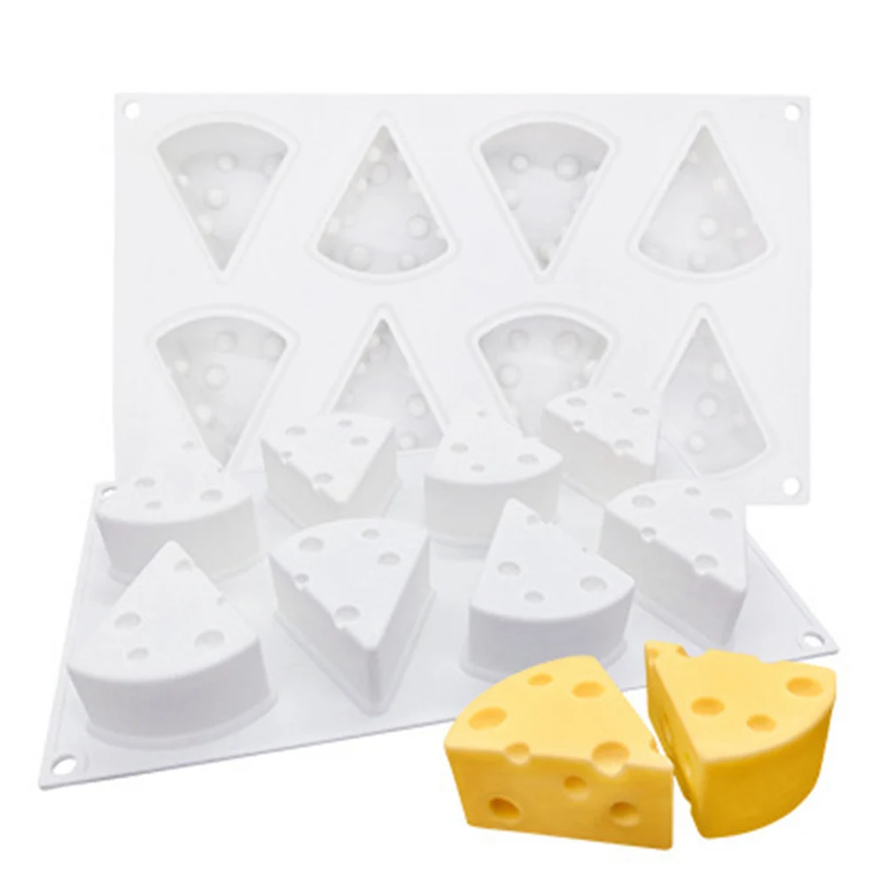 Cheese Shaped Cake Mold For Baking Dessert Ring Art Mousse Silicone 3D Mould Silikonowe Moule Pan Pastry Tools
Cheese Shaped Cake Mold For Baking Dessert Ring Art Mousse Silicone 3D Mould Silikonowe Moule Pan Pastry Tools