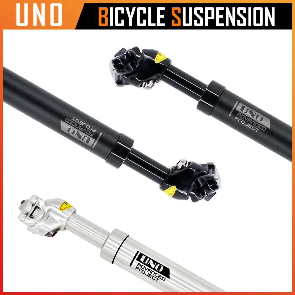 Bicycle Parts 350mm Suspension Seatpost for Dropper Seatpost 27.2/28.6/30/30.4/30.8/30.9/31.6/33.9mm UNO Mtb Bike Shock Absorber
Bicycle Parts 350mm Suspension Seatpost for Dropper Seatpost 27.2/28.6/30/30.4/30.8/30.9/31.6/33.9mm UNO Mtb Bike Shock Absorber