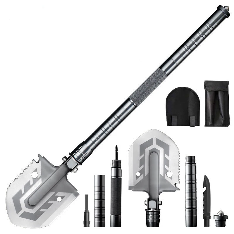 Multifunctional Folding Shovel Outdoor Survival Kit Garden Tools Camping Fold Multifunct Shovel Garden Camping Equipment Spade
Multifunctional Folding Shovel Outdoor Survival Kit Garden Tools Camping Fold Multifunct Shovel Garden Camping Equipment Spade