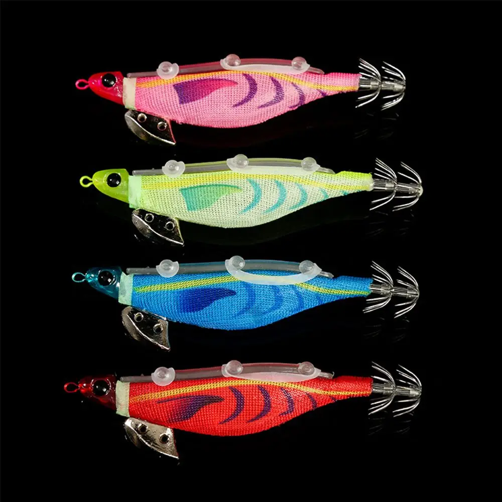120mm 20g Fishing Lure Artificial Squid Hook Jigs Noctilucent Squid Cuttlefish Jigs Lures Spinner bait Wood Shrimp 
120mm 20g Fishing Lure Artificial Squid Hook Jigs Noctilucent Squid Cuttlefish Jigs Lures Spinner bait Wood Shrimp