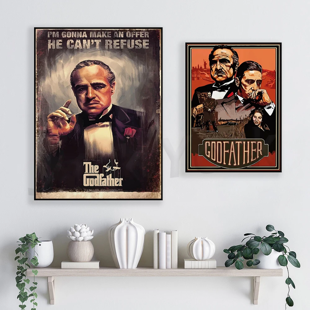 Godfather Movie Poster, Geek Decor, Digital Prints, Vintage Movie Art, Home Decor, Wall Art, Film Poster
Godfather Movie Poster, Geek Decor, Digital Prints, Vintage Movie Art, Home Decor, Wall Art, Film Poster
