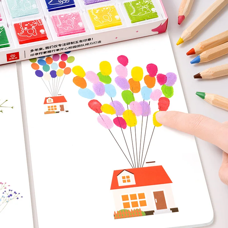 Children'S Finger Painting, Color Filling, Painting Album, Kindergarten Palm Dotting, Toy Ink Printing, Painting Tools, Pigments
Children'S Finger Painting, Color Filling, Painting Album, Kindergarten Palm Dotting, Toy Ink Printing, Painting Tools, Pigments