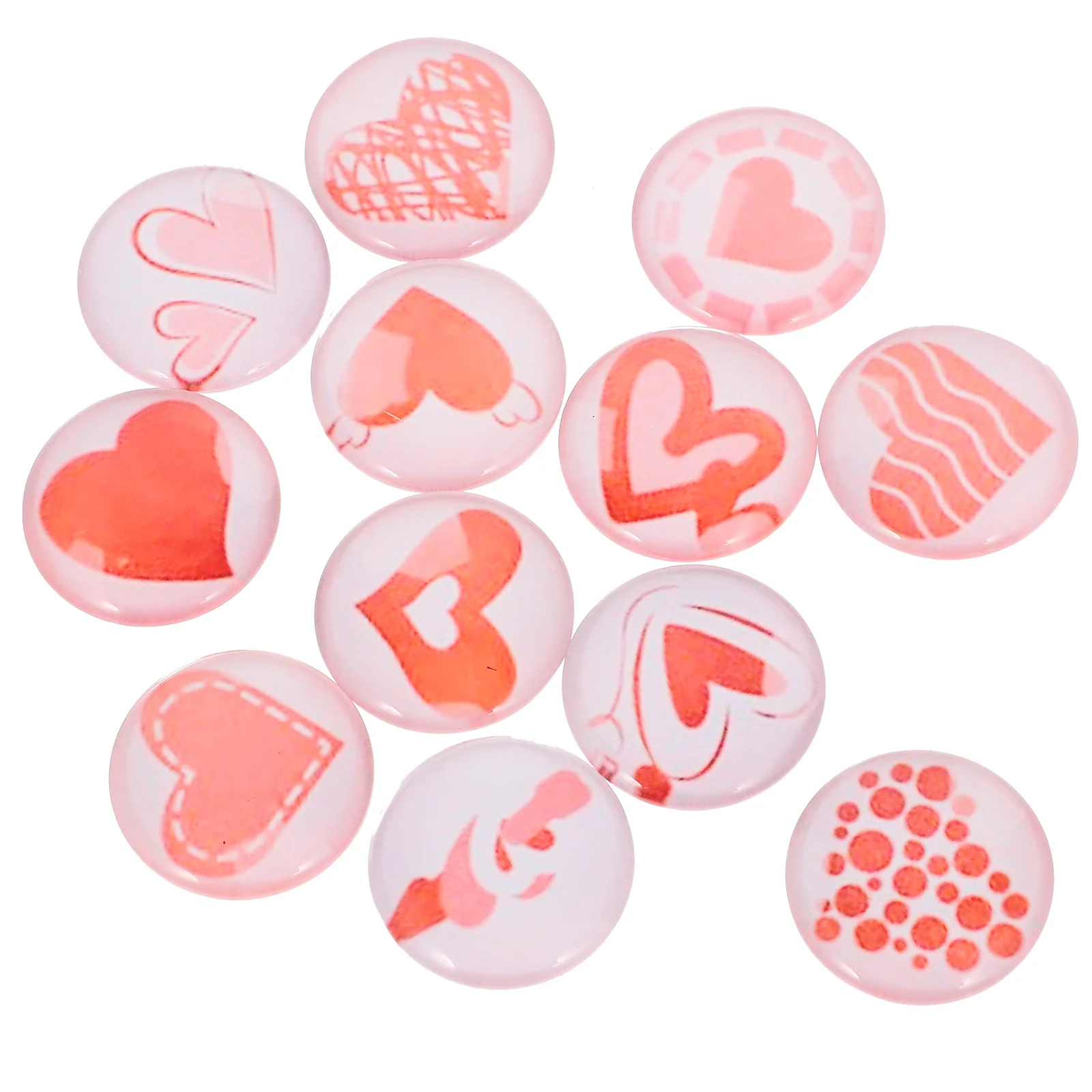 12Pcs Heart Glass Patches Heart Shaped Charm For Diy Glass Patch for Earring
12Pcs Heart Glass Patches Heart Shaped Charm For Diy Glass Patch for Earring