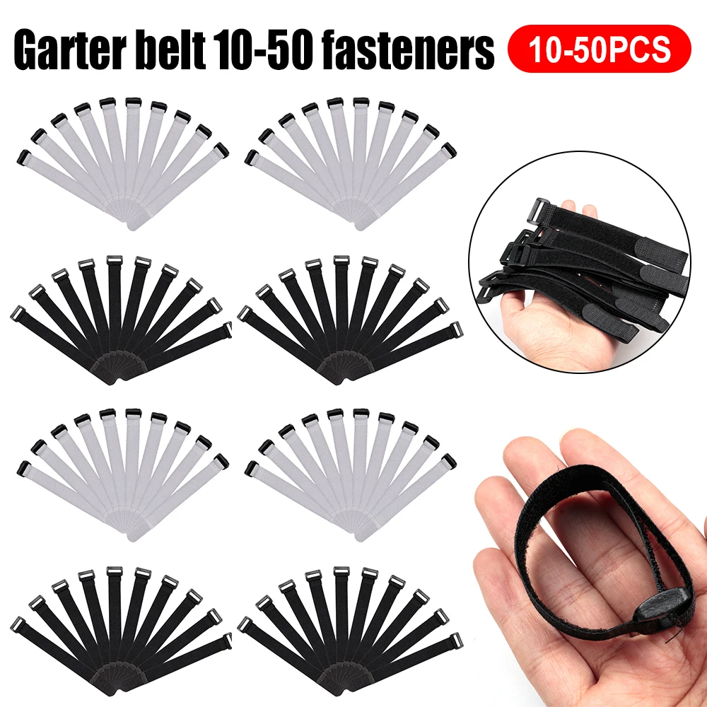 10-50pcs Reusable Fishing Rod Tie Holder Strap Suspenders Fastener Hook Loop Cable Cord Tie Belt Fishing Tackle Box Accessories
10-50pcs Reusable Fishing Rod Tie Holder Strap Suspenders Fastener Hook Loop Cable Cord Tie Belt Fishing Tackle Box Accessories