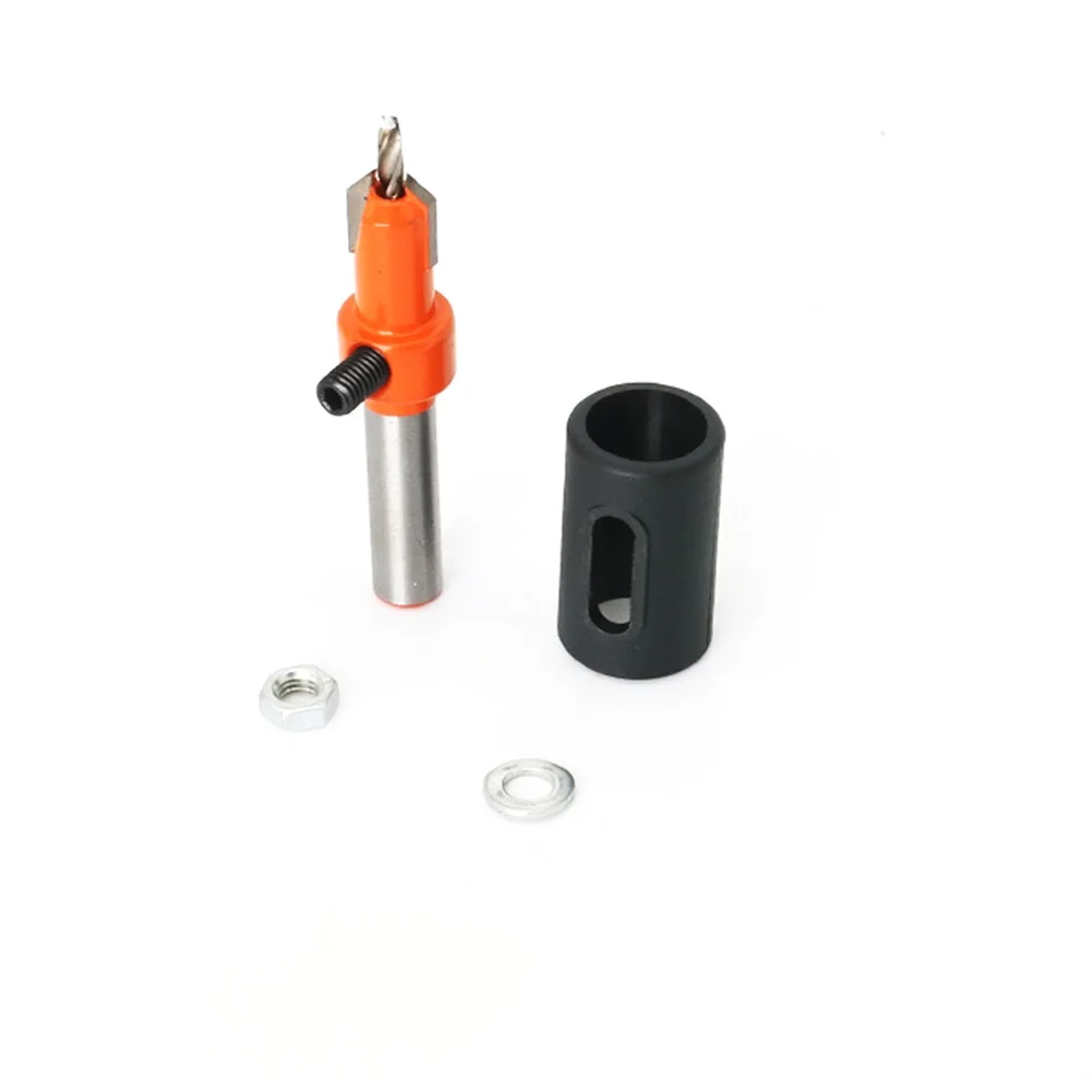 1pc 8mm Shank Woodworking Countersink Router Bit Screw Extractor With Drill Stopper Remon Demolition For Wood Milling Cutter
1pc 8mm Shank Woodworking Countersink Router Bit Screw Extractor With Drill Stopper Remon Demolition For Wood Milling Cutter