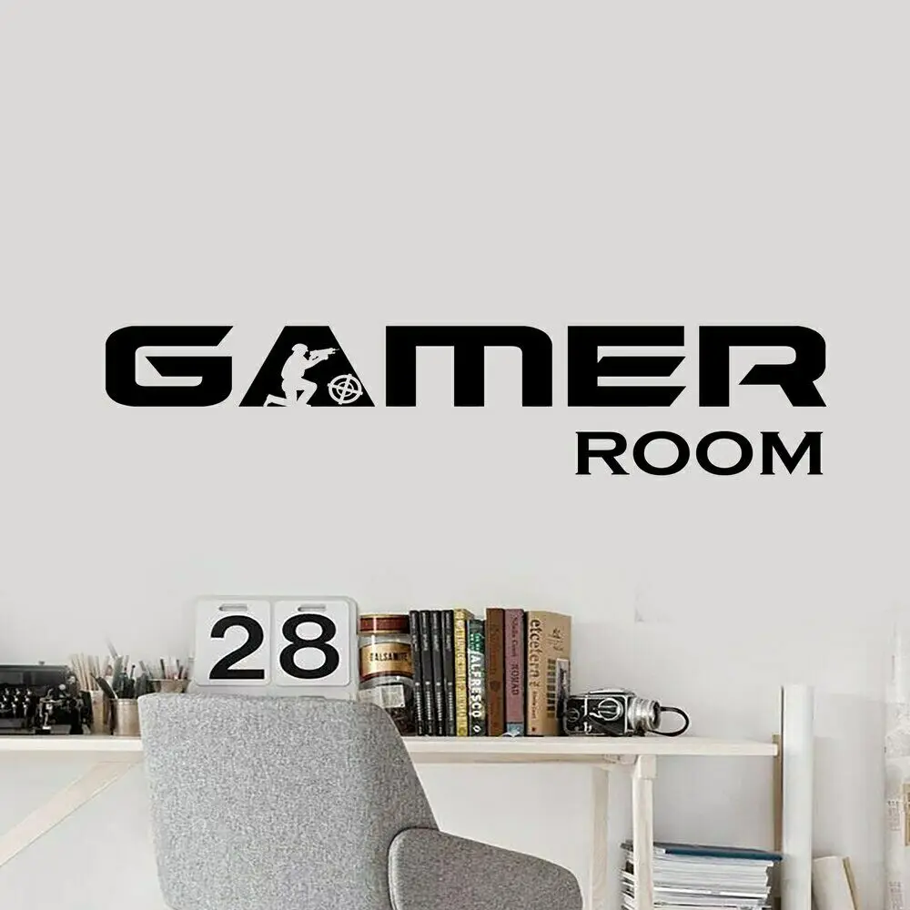 Cartoon Gamer Waterproof Wall Stickers Home Decor For Kids Rooms Decoration Wall Art Decal
Cartoon Gamer Waterproof Wall Stickers Home Decor For Kids Rooms Decoration Wall Art Decal