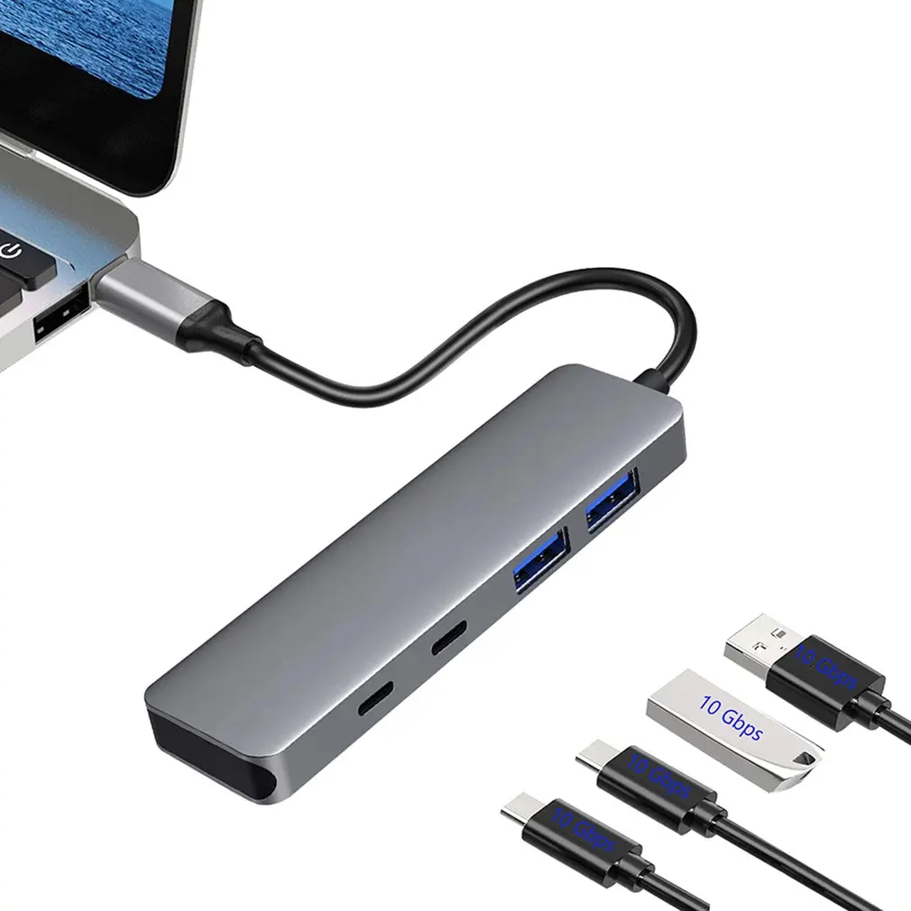 USB C HUB 3.0 Type C Dual USB3.2 PD2.0 4 Port Multi Splitter Adapter For Lenovo Xiaomi Macbook Pro Air PC Computer Accessories
USB C HUB 3.0 Type C Dual USB3.2 PD2.0 4 Port Multi Splitter Adapter For Lenovo Xiaomi Macbook Pro Air PC Computer Accessories