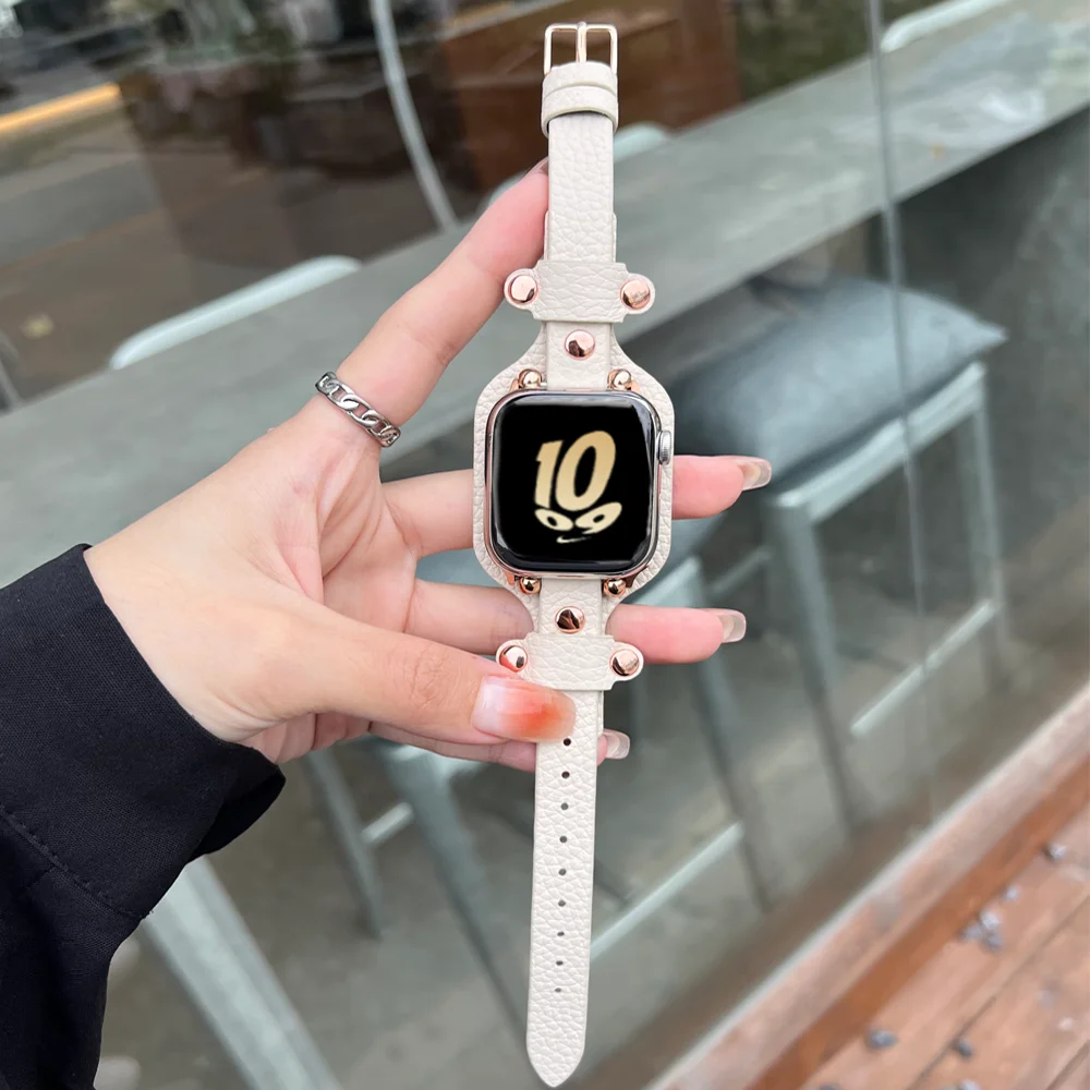 Leather strap for Apple watch Ultra 49mm band 44mm 40mm 45mm 41mm 38mm 42mm Genuine luxury bracelet iWatch series 8 7 6 5 4 3 SE
Leather strap for Apple watch Ultra 49mm band 44mm 40mm 45mm 41mm 38mm 42mm Genuine luxury bracelet iWatch series 8 7 6 5 4 3 SE