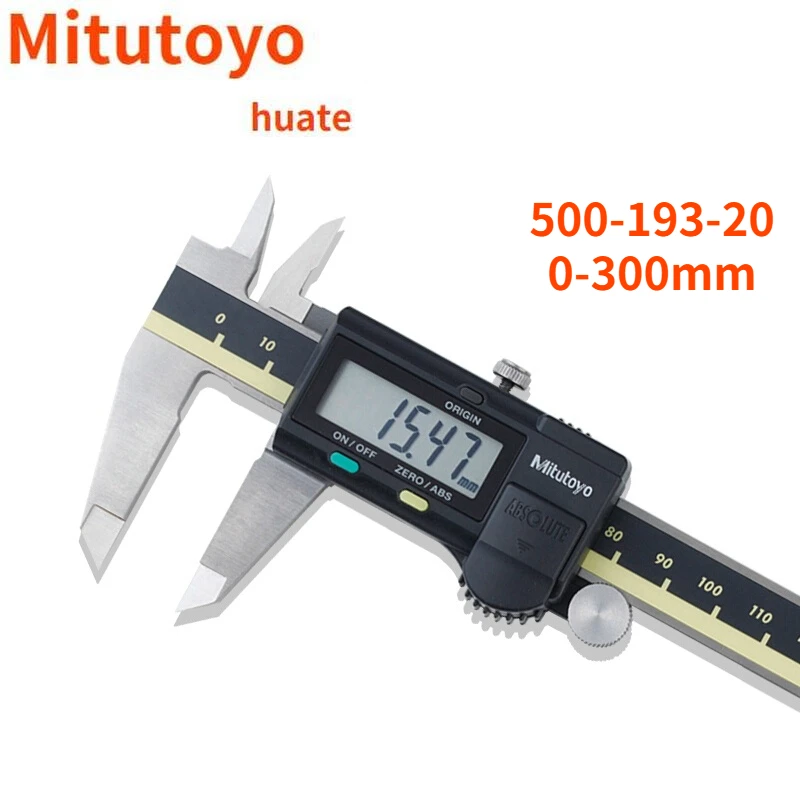 Mitutoyo HUATE Digital Caliper LCD Vernier Calipers 300mm Caliper Electronic Measuring Tools Stainless Steel Carpenter Tools
Mitutoyo HUATE Digital Caliper LCD Vernier Calipers 300mm Caliper Electronic Measuring Tools Stainless Steel Carpenter Tools