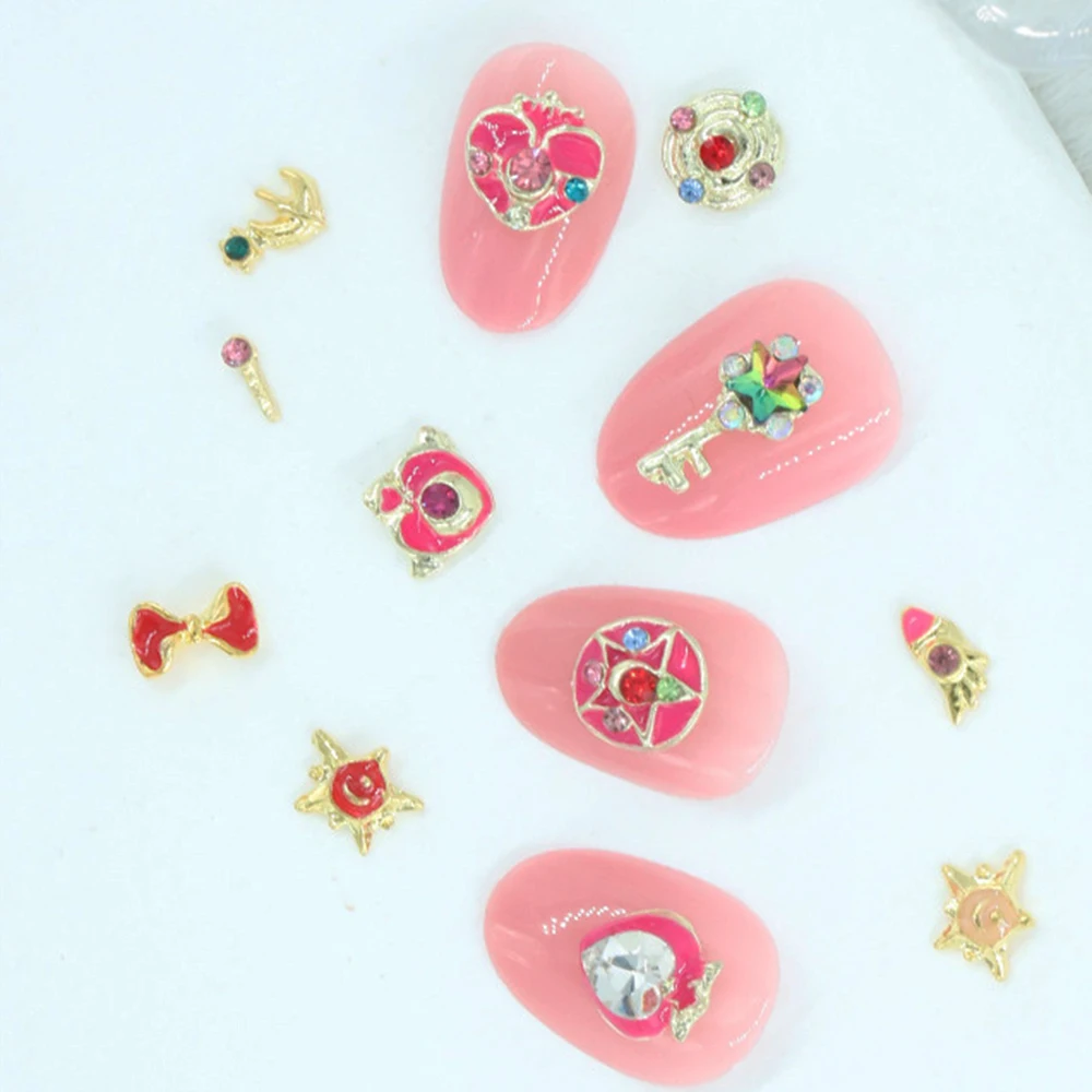 20pcs 3D Alloy Nail art Decoration Beautiful Girl Nail Weapons Magic Series Anime nail Accessories Retro Manicure Cartoon Charms
20pcs 3D Alloy Nail art Decoration Beautiful Girl Nail Weapons Magic Series Anime nail Accessories Retro Manicure Cartoon Charms