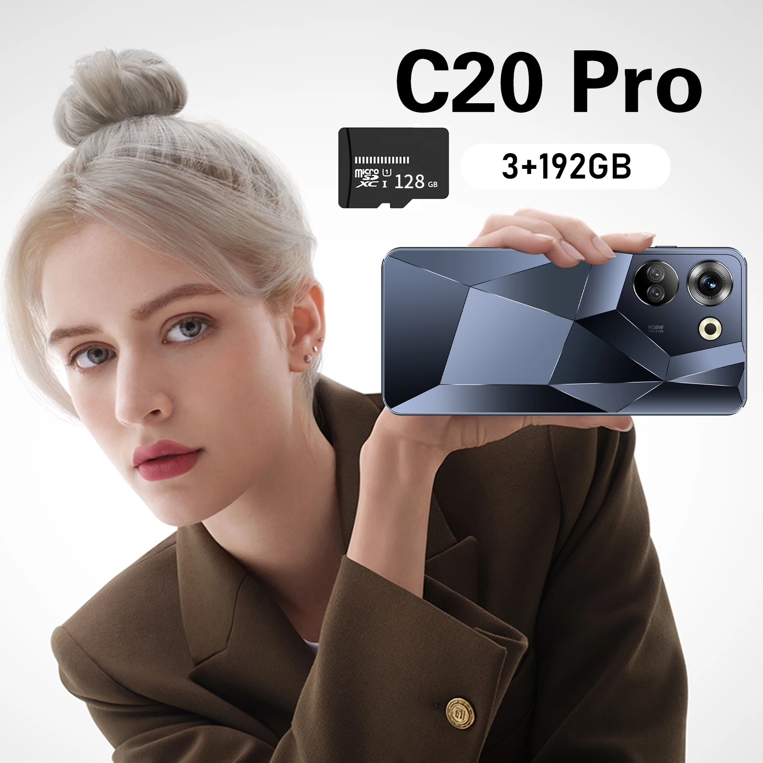 

Coupytechno C20 Pro 8+256GB OTG 4G SmartPhone 50+108MP Camera 7.3" 120Hz 4000mAh Battery tecno camon 20 pro MobilePhone