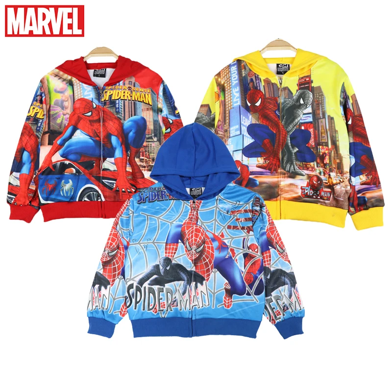 Marvel Fashion Boy Jacket Winter Clothing Autumn Children's Hooded Kids Coat Baby Anime Children Outwear 2-10Y
Marvel Fashion Boy Jacket Winter Clothing Autumn Children's Hooded Kids Coat Baby Anime Children Outwear 2-10Y