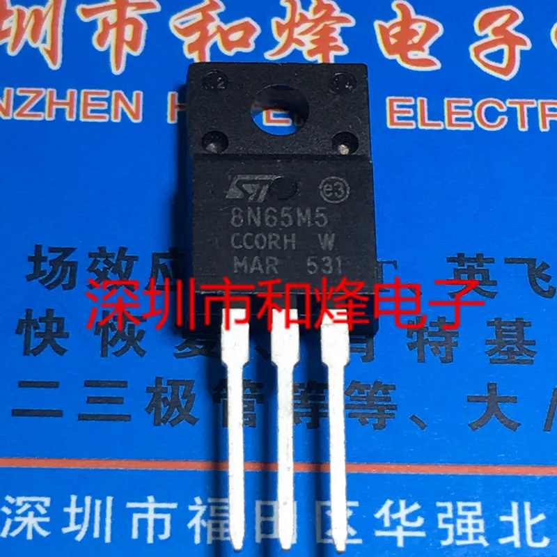 5PCS-10PCS 8N65M5 STF8N65M5 TO-220F 710V 7A On Stock New And Origjnal
5PCS-10PCS 8N65M5 STF8N65M5 TO-220F 710V 7A On Stock New And Origjnal
