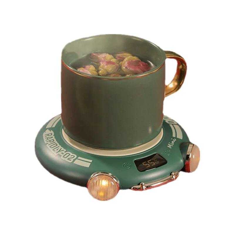 Electric Mug Heater Retro Car Cup Warmer Heating Coaster Pad for Coffee Milk 3 Gear Adjustable Temperature Display Auto Shut-off
Electric Mug Heater Retro Car Cup Warmer Heating Coaster Pad for Coffee Milk 3 Gear Adjustable Temperature Display Auto Shut-off