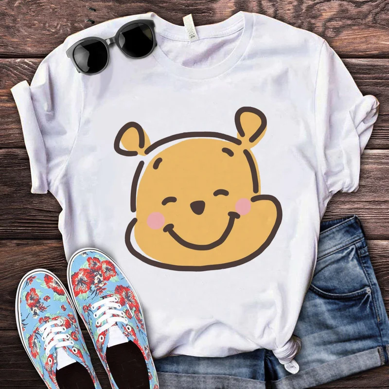 Kawaii Disney Winnie The Pooh Harajuku T Shirt Women Y2K Cute Anime T-shirt 90s Graphic Casual Tshirt Streetwear Top Tees Female
Kawaii Disney Winnie The Pooh Harajuku T Shirt Women Y2K Cute Anime T-shirt 90s Graphic Casual Tshirt Streetwear Top Tees Female