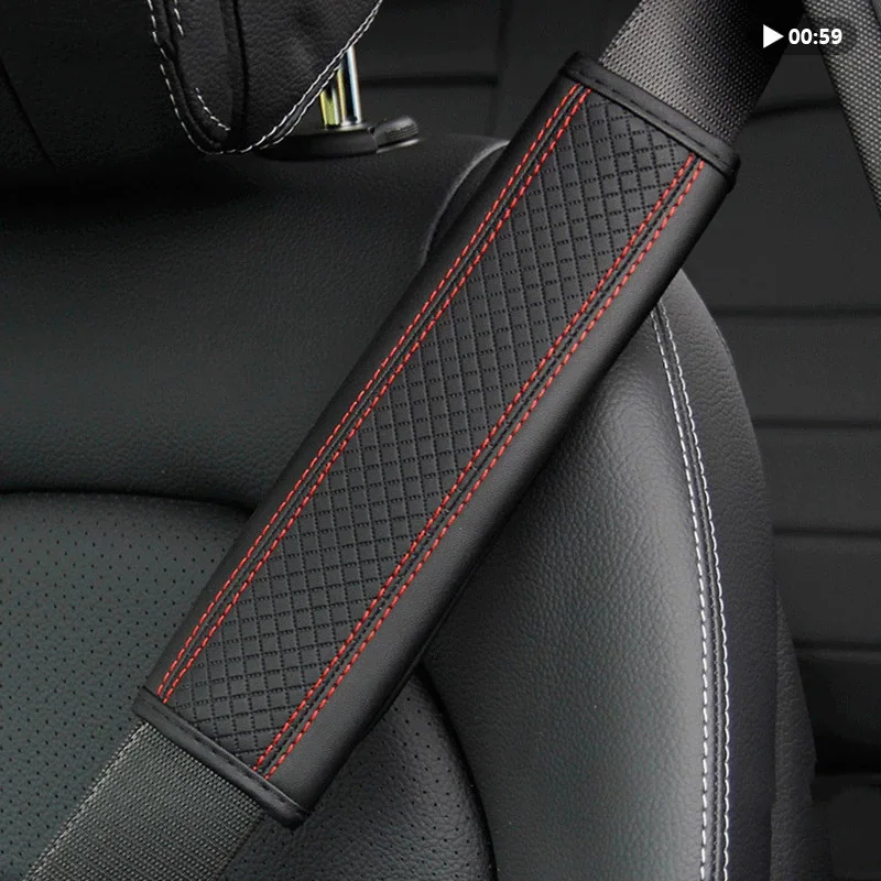 Car Accessories Seat Belt PU Leather Seat Belt Shoulder Cover Comfortable Flash Diamond Inlaid Crown Protect Seat Belt Liner
Car Accessories Seat Belt PU Leather Seat Belt Shoulder Cover Comfortable Flash Diamond Inlaid Crown Protect Seat Belt Liner