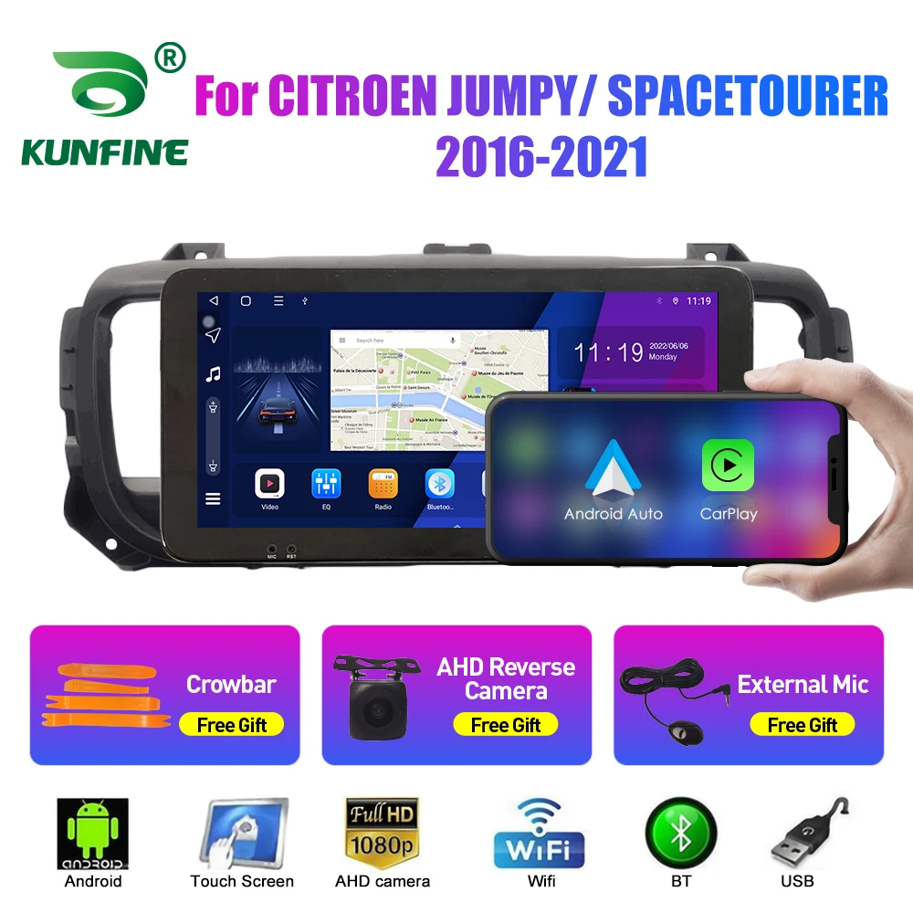 Car Radio For CITROEN JUMPY SPACETOURER 2016-2021 Octa Core Android Car DVD GPS Navigation Car Stereo Carplay Android Auto
Car Radio For CITROEN JUMPY SPACETOURER 2016-2021 Octa Core Android Car DVD GPS Navigation Car Stereo Carplay Android Auto