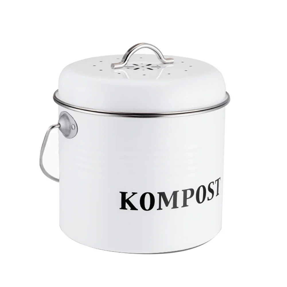 Кухонная компостная корзина Kompost на 5 л, корзина для мусора из органических листьев дыни для домашнего изготовления, круглая железная корзин...
Кухонная компостная корзина Kompost на 5 л, корзина для мусора из органических листьев дыни для домашнего изготовления, круглая железная корзин...