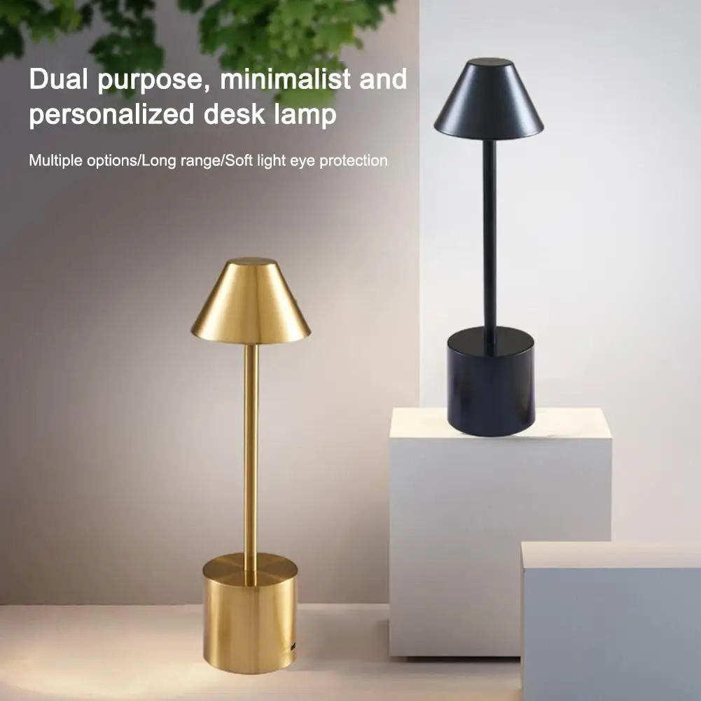 Led Touch Table Lamp 3 Colors Stepless Dimming Usb Rechargeable Eye Protection Wireless Night Light Desk Lamp for Bedroom 8x34CM
Led Touch Table Lamp 3 Colors Stepless Dimming Usb Rechargeable Eye Protection Wireless Night Light Desk Lamp for Bedroom 8x34CM