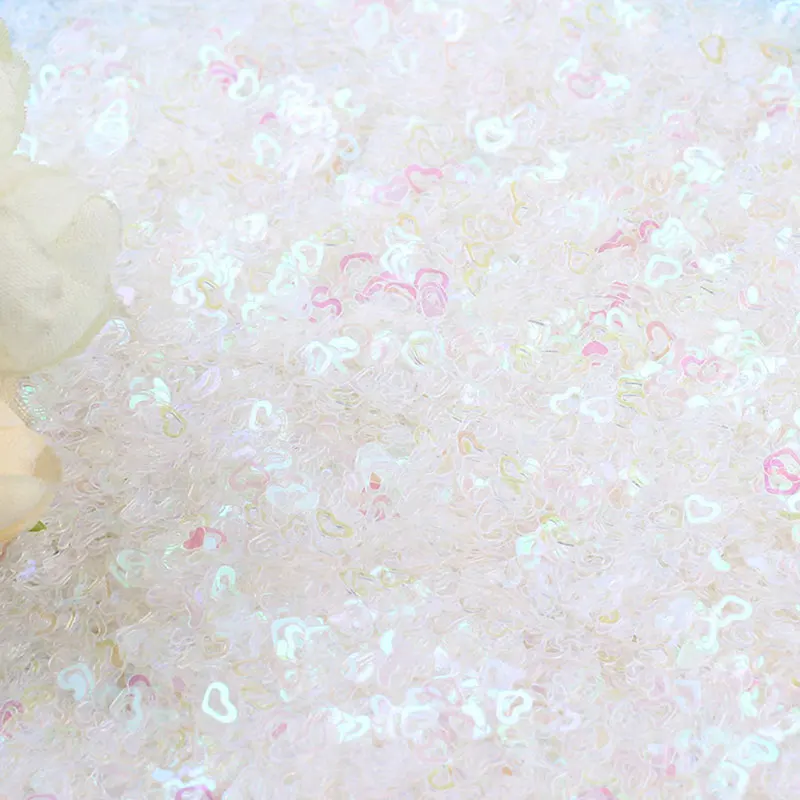 10g Crystal Nail Sequins 4mm Heart Sequin Sequins For Nail Art Glitter, Wedding Decor Confetti, Makeup Accessories
10g Crystal Nail Sequins 4mm Heart Sequin Sequins For Nail Art Glitter, Wedding Decor Confetti, Makeup Accessories