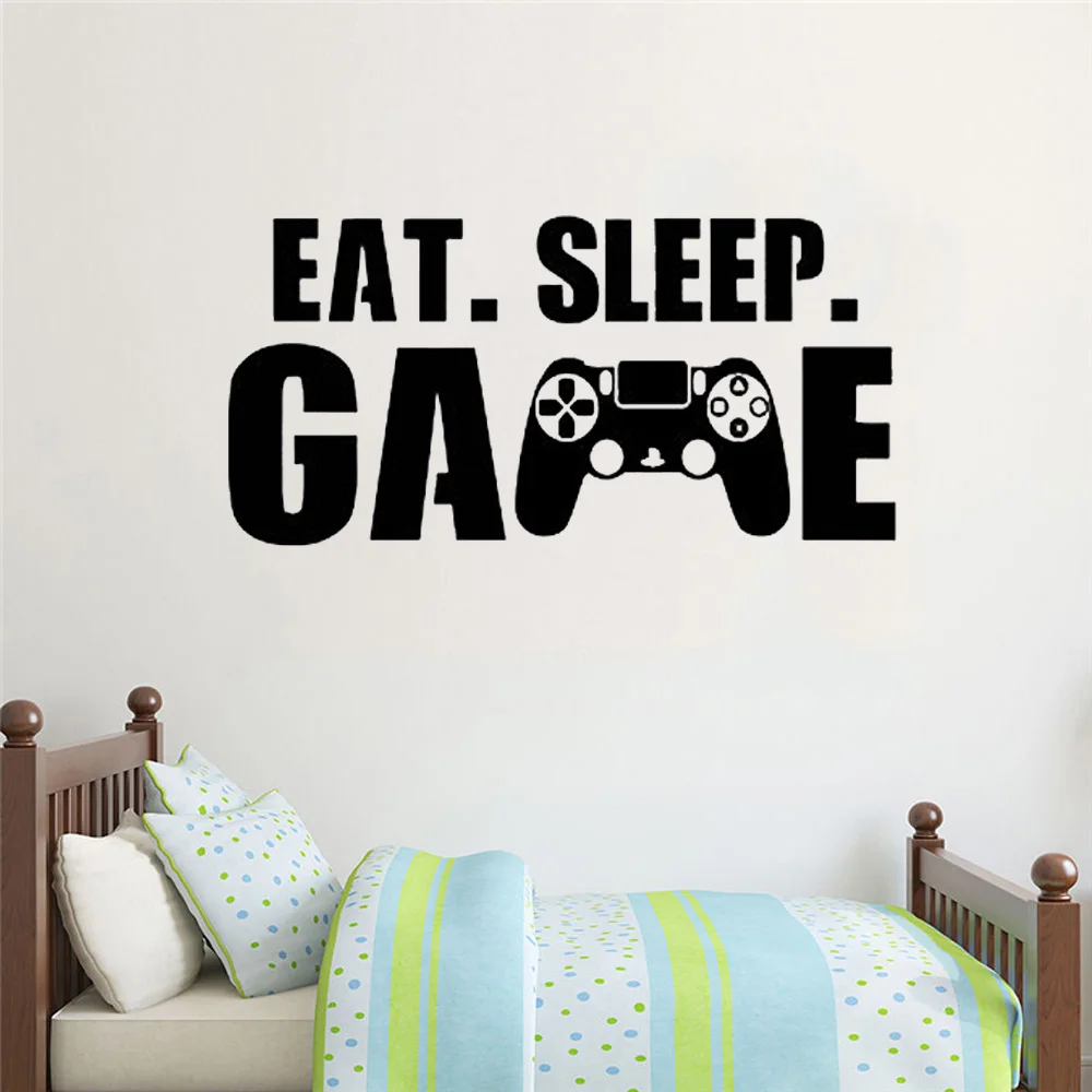 Gamer wall decal Eat Sleep Game wall decal Controller video game wall decals Customized For Kids Bedroom Vinyl Wall Art3917
Gamer wall decal Eat Sleep Game wall decal Controller video game wall decals Customized For Kids Bedroom Vinyl Wall Art3917