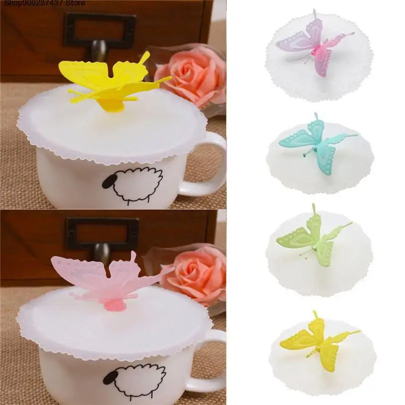 Butterfly Silicone Leakproof Coffee Mug Suction Lid Cap Airtight Seal Anti-dust Beautiful Cup Cover Home Kitchen Gadgets
Butterfly Silicone Leakproof Coffee Mug Suction Lid Cap Airtight Seal Anti-dust Beautiful Cup Cover Home Kitchen Gadgets