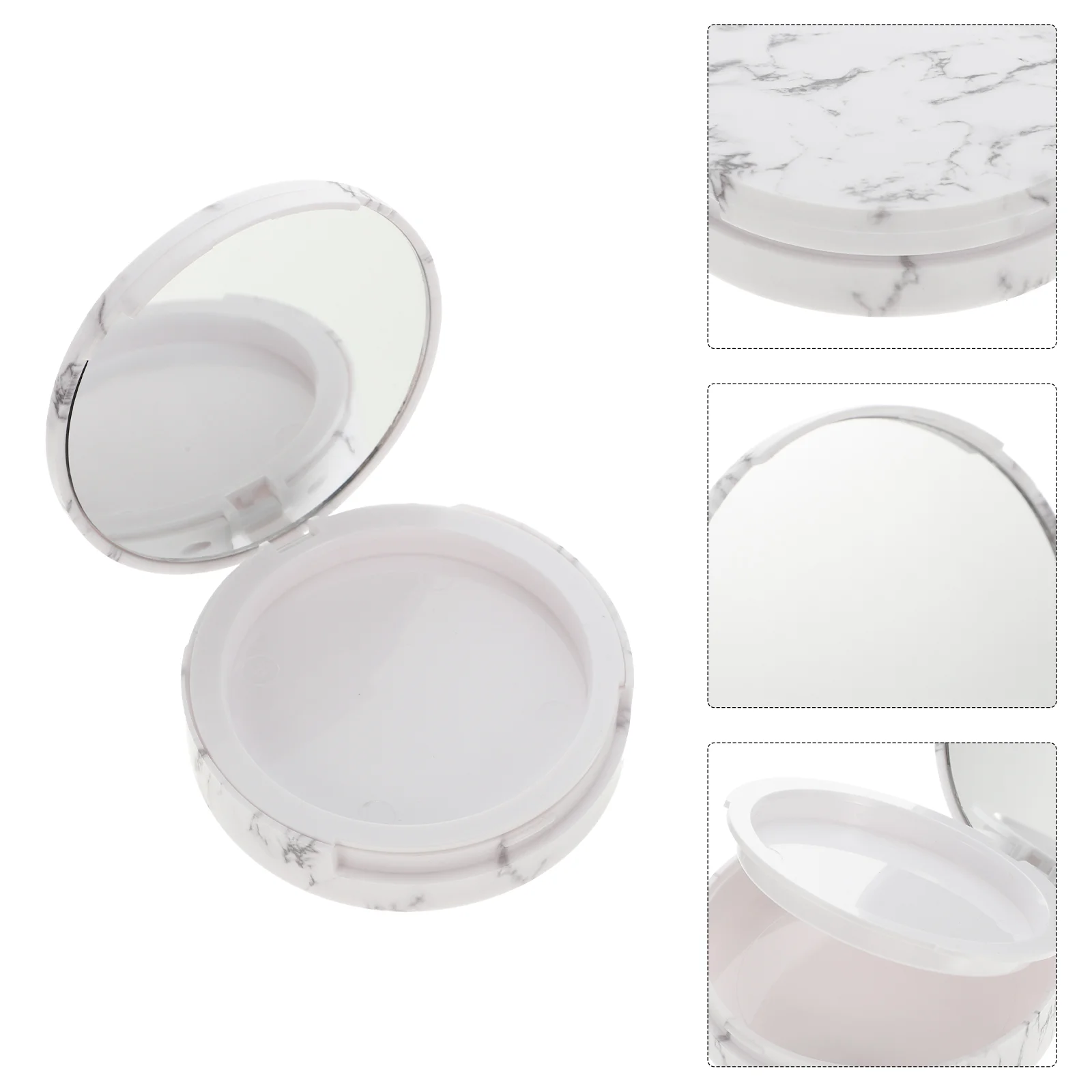 2Pcs Makeup Case Small Storage Case Makeup Powder Container Powder Case with Puff Powdery Cake Box
2Pcs Makeup Case Small Storage Case Makeup Powder Container Powder Case with Puff Powdery Cake Box