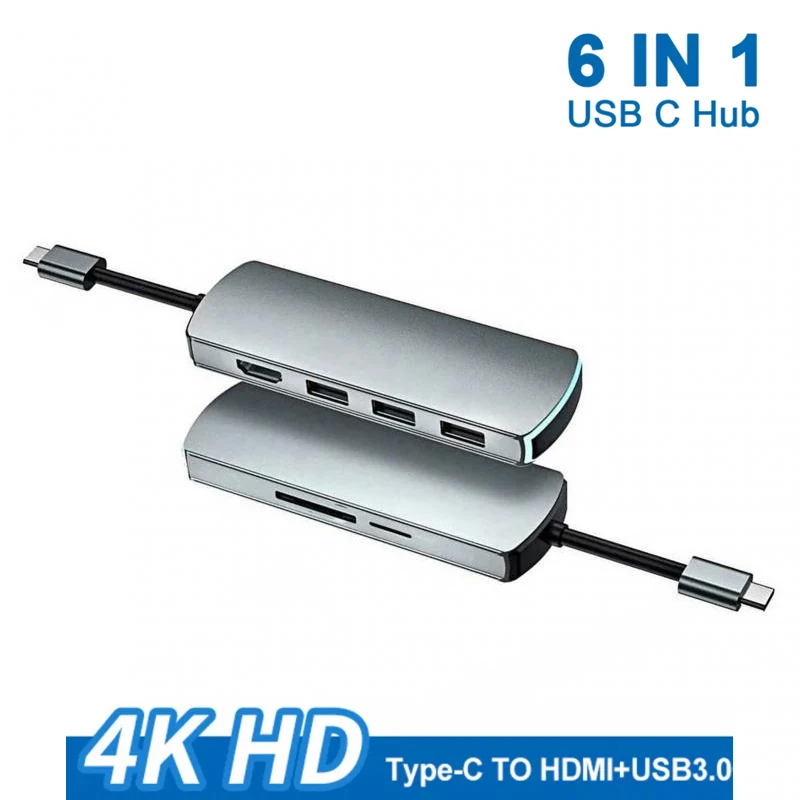 Док-станция с адаптером USB Type-C и 4K HDMI-совместимым USB3.0 SD/TF-ридером для Lenovo MacBook Pro, аксессуары для ПК, новинка
Док-станция с адаптером USB Type-C и 4K HDMI-совместимым USB3.0 SD/TF-ридером для Lenovo MacBook Pro, аксессуары для ПК, новинка
