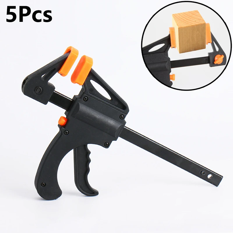 Gadget Bar 5pcs Wood Tool Release Woodworking Mini Clamp Clamp Spreader Work Ratchet Squeeze 4inch Tools Speed Quick Working
Gadget Bar 5pcs Wood Tool Release Woodworking Mini Clamp Clamp Spreader Work Ratchet Squeeze 4inch Tools Speed Quick Working
