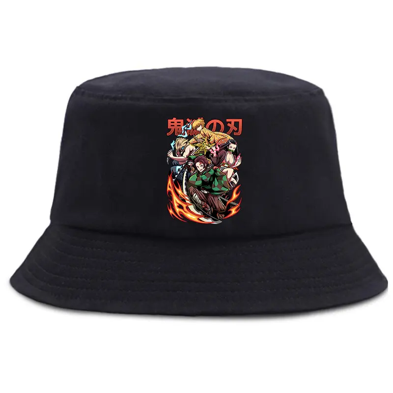 Demon Slayer Buckets Hat Unisex Cotton Foldable Fishing Hiking Cap Outdoor Beach Fisherman Kids Hats Bob Panama
Demon Slayer Buckets Hat Unisex Cotton Foldable Fishing Hiking Cap Outdoor Beach Fisherman Kids Hats Bob Panama