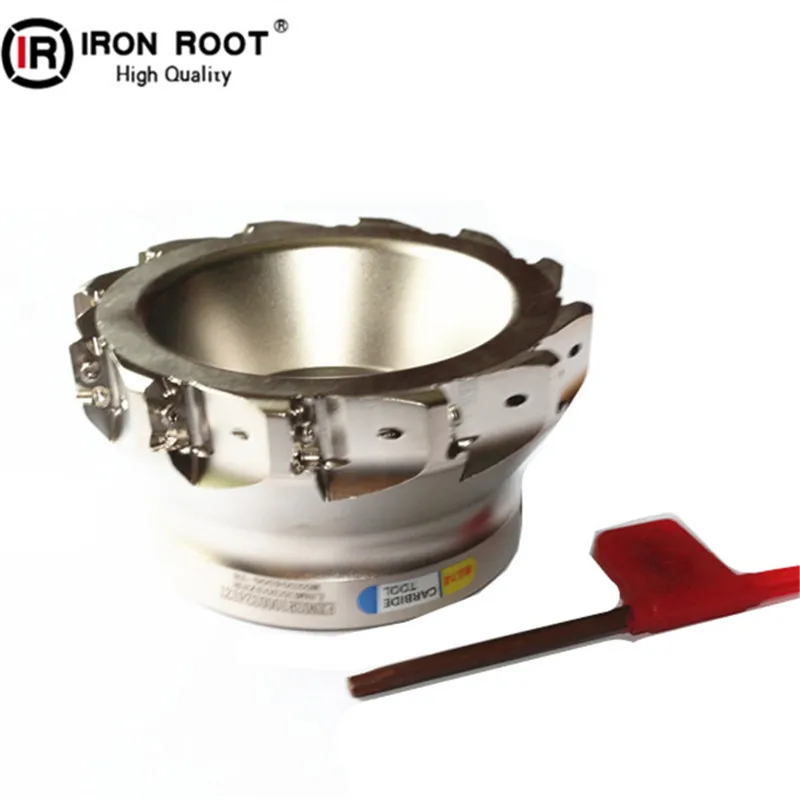 EXN03R100D32d-12T 12flute Fast-forward Indexable Face Milling Cutter For LNM03 Insert
EXN03R100D32d-12T 12flute Fast-forward Indexable Face Milling Cutter For LNM03 Insert