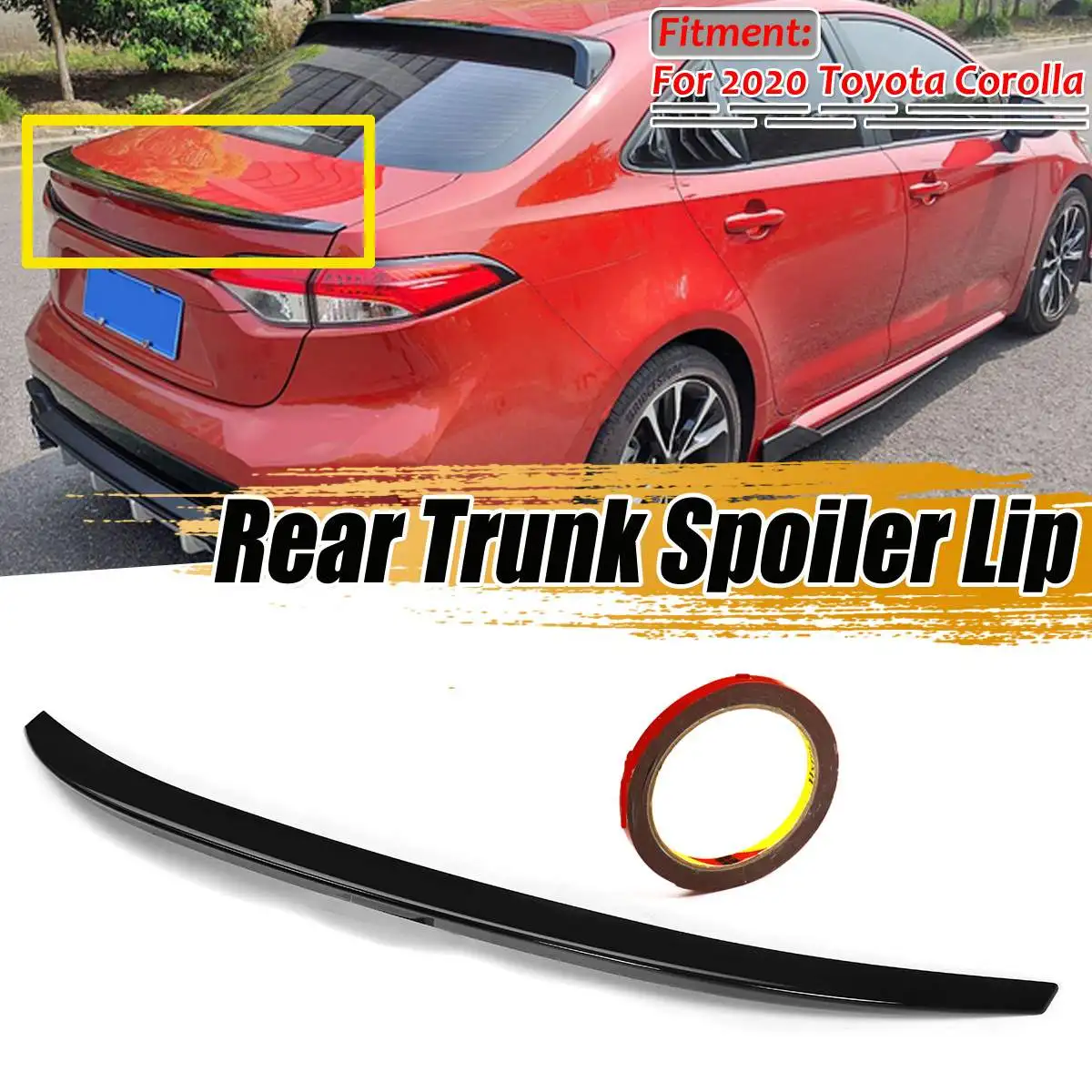 Высококачественный Автомобильный задний спойлер для Toyota Corolla 2020 
Высококачественный Автомобильный задний спойлер для Toyota Corolla 2020