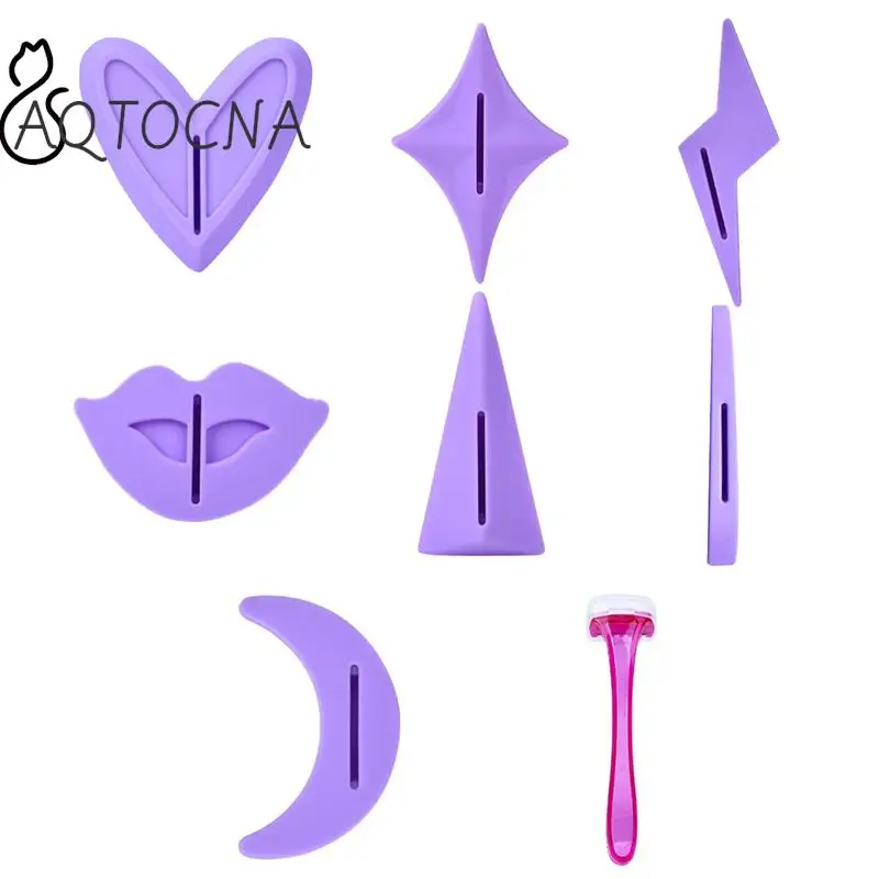 7Pcs Women Bikini Dedicated Privates Shaving Stencil Female Hair Razor Sexy Intimate Shaping Tool Accessories
7Pcs Women Bikini Dedicated Privates Shaving Stencil Female Hair Razor Sexy Intimate Shaping Tool Accessories