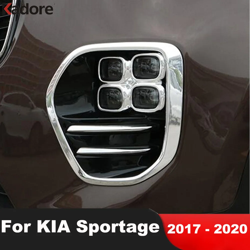 For KIA Sportage 2017 2018 ABS Chrome Car Front Foglight Lamp Cover Trim Front Foglight Decoration Bezel Trim Accessories 4pcs
For KIA Sportage 2017 2018 ABS Chrome Car Front Foglight Lamp Cover Trim Front Foglight Decoration Bezel Trim Accessories 4pcs