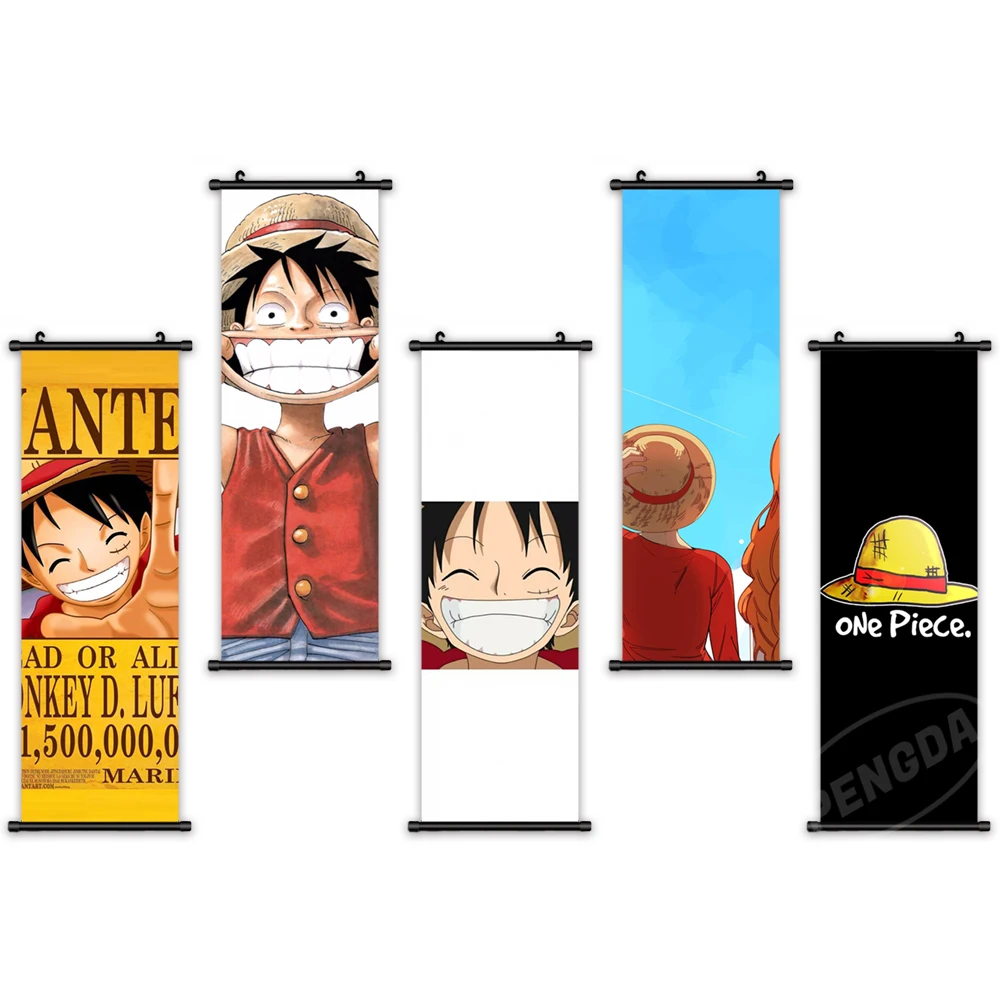 Wall Art One Piece Hanging Anime Painting Character Poster Canvas Luffy Print Picture Home Decoration Scroll Bedside Background
Wall Art One Piece Hanging Anime Painting Character Poster Canvas Luffy Print Picture Home Decoration Scroll Bedside Background