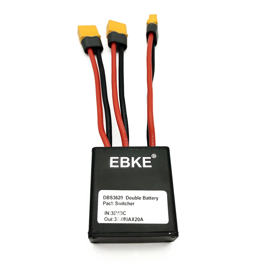 Ebike Electric Bicycle Dual Battery Management System Module 36V/48V 20A 500W Connect The Controller 20V-60V(MAX72V) Discharge
Ebike Electric Bicycle Dual Battery Management System Module 36V/48V 20A 500W Connect The Controller 20V-60V(MAX72V) Discharge