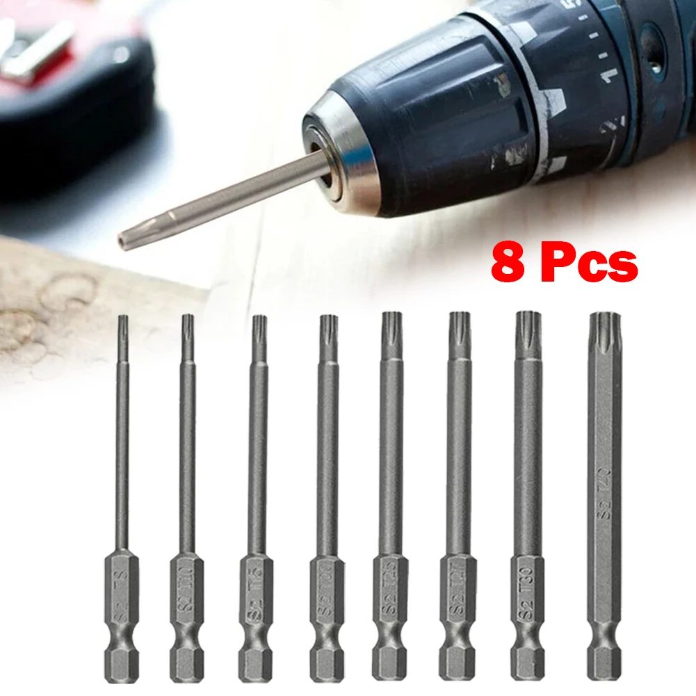 Tamper Proof Security Drill Set T8-T40 Magnetic Bit Set Torx Screwdriver Bit 1/4" Hex Bits Driver Alloy Steel Screw Driver Bit
Tamper Proof Security Drill Set T8-T40 Magnetic Bit Set Torx Screwdriver Bit 1/4" Hex Bits Driver Alloy Steel Screw Driver Bit