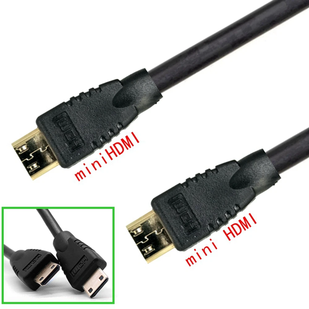 Устройство 0 5 м 1 4 MINI HDMI с разъемом mini HD Видеокабель типа C-C Адаптер