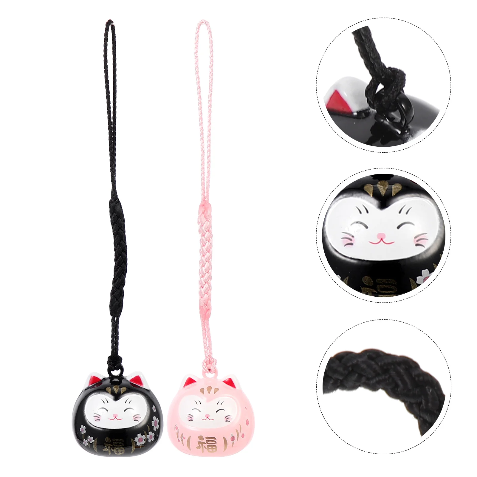 Cat Keychain Lucky Bell Charm Japanese Fortune Beckoning Feng Shui Pendant Phone Charms Pendants Luck Key Car Keyring Neko
Cat Keychain Lucky Bell Charm Japanese Fortune Beckoning Feng Shui Pendant Phone Charms Pendants Luck Key Car Keyring Neko